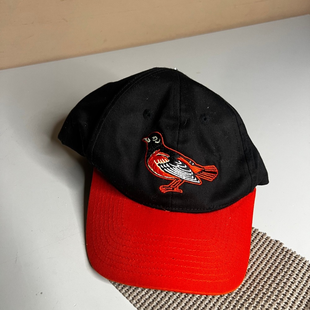Twins Enterprise Baltimore Orioles Snapback Hat Black Red MLB Baseball Cap OSFM